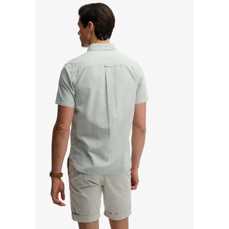 Superdry Classic Seersucker Short Sleeve Shirt image number 1